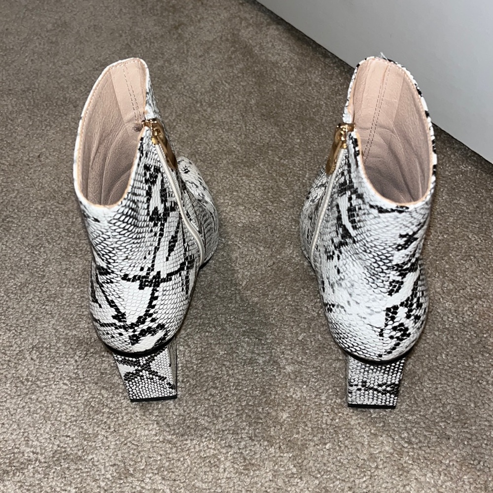 Snake Skin Booties - Picture 2 of 3